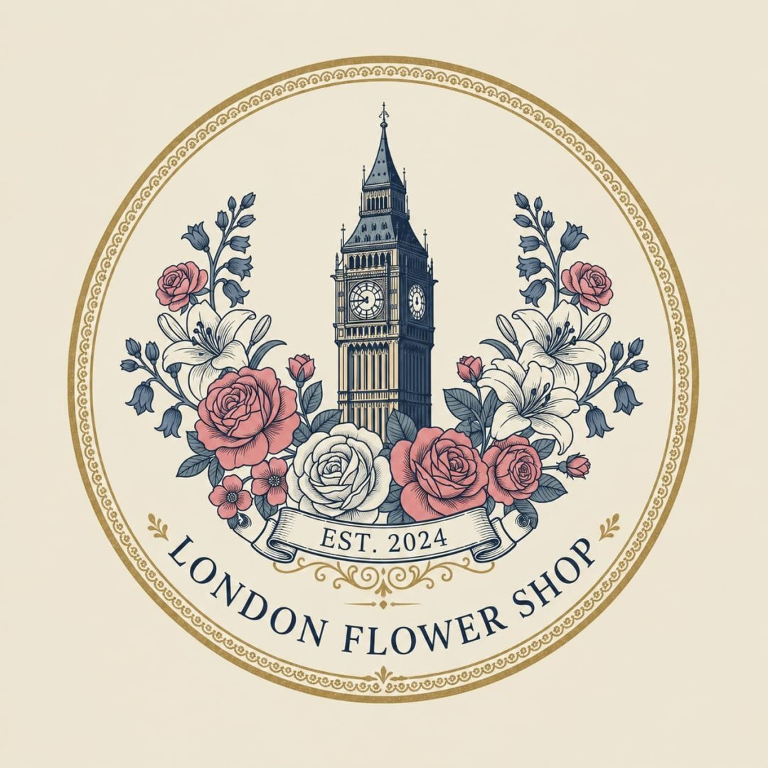 London Flower Shop emblem